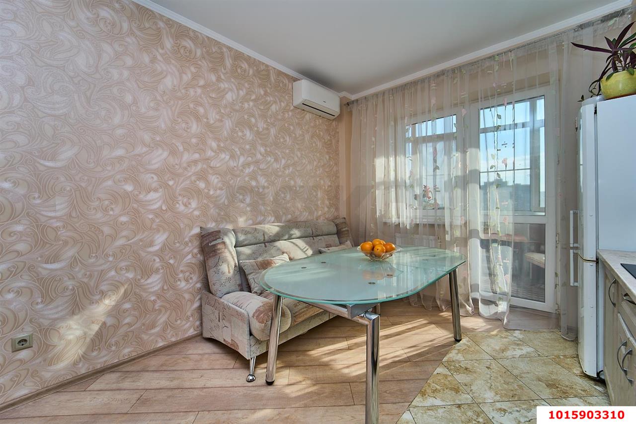 Фото №2: 1-комнатная квартира 48 м² - Краснодар, Солнечный, ул. имени Симиренко, 71к2