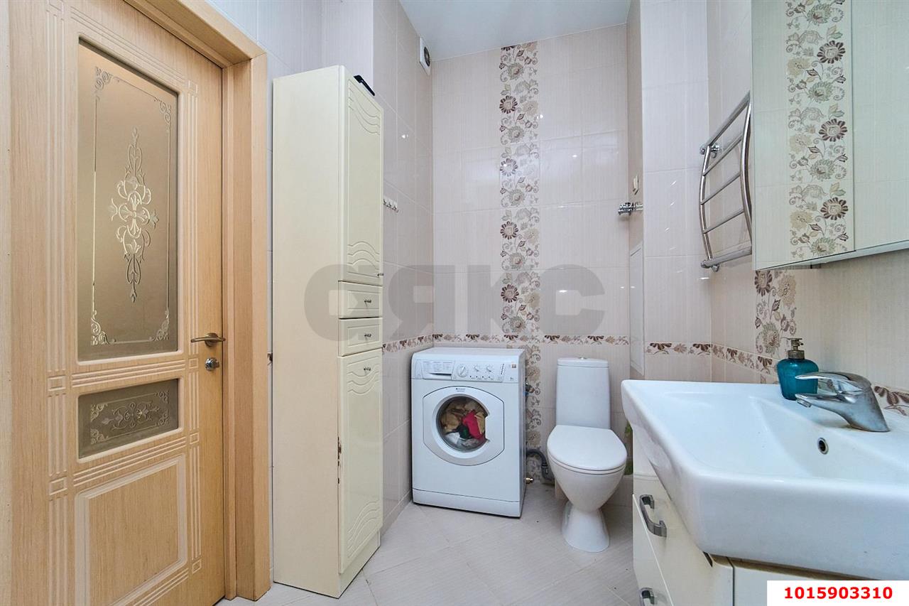 Фото №9: 1-комнатная квартира 48 м² - Краснодар, Прикубанский внутригородской округ, Фестивальный, мкр. Солнечный, ул. имени Симиренко, 71к2