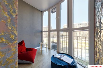 Фото №2: 1-комнатная квартира 40 м² - Краснодар, мкр. жилой комплекс Самолёт-4, ул. Ивана Беличенко, 95к1