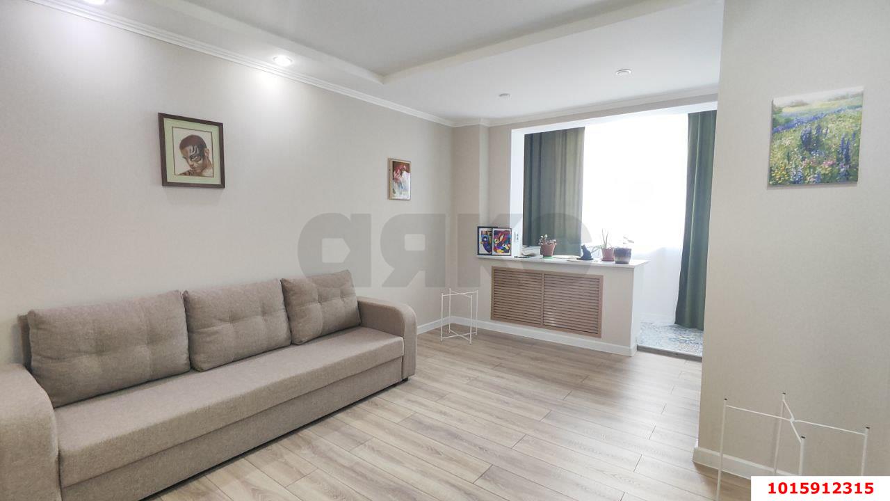 Фото №2: 1-комнатная квартира 44 м² - Краснодар, Юбилейный, ул. 70-летия Октября, 20/1