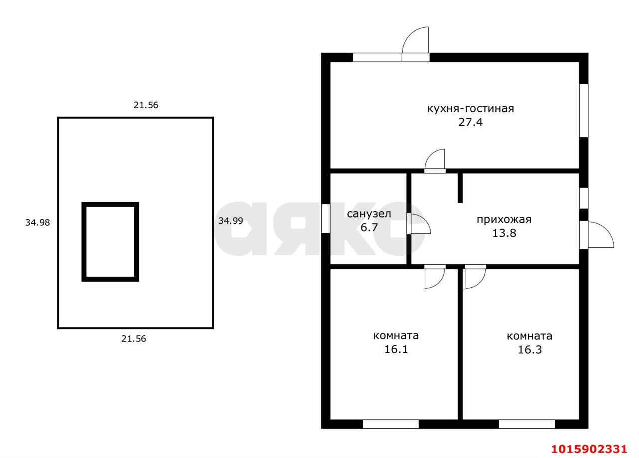 Фото №8: Дом 80 м² + 7 сот. - Динская, мкр. ДНТ Садовод, ул. Лазурная, 36