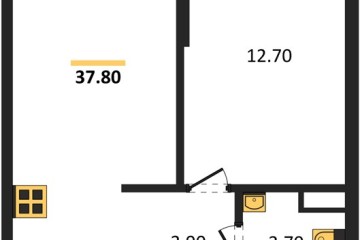 Фото №1: 1-комнатная квартира 37 м² - Краснодар, мкр. Догма Парк, ул. Марины Цветаевой, 36