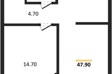 Фото №1: 1-комнатная квартира 47 м² - Краснодар, мкр. Догма Парк, ул. Марины Цветаевой, 36