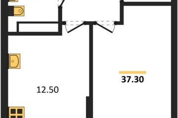Фото №1: 1-комнатная квартира 37 м² - Краснодар, мкр. Догма Парк, ул. Марины Цветаевой, 36