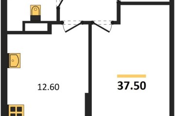 Фото №1: 1-комнатная квартира 37 м² - Краснодар, мкр. Догма Парк, ул. Марины Цветаевой, 36