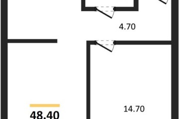 Фото №1: 1-комнатная квартира 48 м² - Краснодар, мкр. Прикубанский внутригородской округ, ул. Марины Цветаевой, 35
