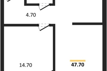Фото №1: 1-комнатная квартира 47 м² - Краснодар, мкр. Прикубанский внутригородской округ, ул. Марины Цветаевой, 35