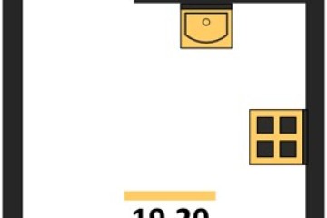 Фото №1: Студия 19 м² - Краснодар, мкр. Прикубанский внутригородской округ, ул. Марины Цветаевой, 35