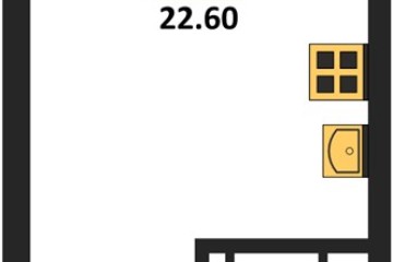 Фото №1: Студия 22 м² - Краснодар, мкр. Прикубанский внутригородской округ, ул. Марины Цветаевой, 35