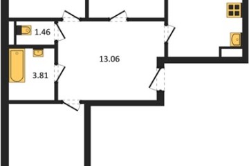 Фото №1: 3-комнатная квартира 80 м² - Краснодар, мкр. жилой комплекс Архитектор, 