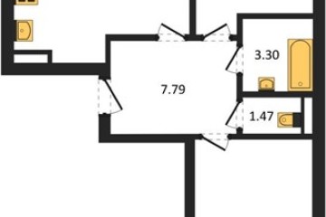 Фото №1: 2-комнатная квартира 68 м² - Краснодар, мкр. жилой комплекс Архитектор, 