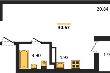 Фото №1: Студия 30 м² - Краснодар, мкр. жилой комплекс Архитектор, 