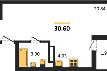Фото №1: Студия 30 м² - Краснодар, мкр. жилой комплекс Архитектор, 
