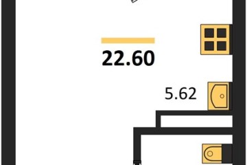 Фото №1: Студия 22 м² - Краснодар, мкр. жилой комплекс Архитектор, 