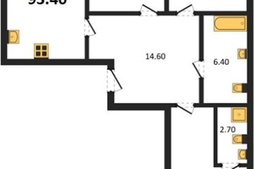 Фото №1: 3-комнатная квартира 93 м² - Краснодар, мкр. Парк Победы, 