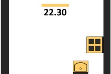 Фото №1: Студия 22 м² - Краснодар, мкр. Парк Победы, 