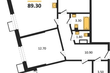 Фото №1: 3-комнатная квартира 89 м² - Краснодар, мкр. Прикубанский внутригородской округ, 