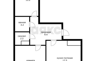Фото №2: 2-комнатная квартира 60 м² - Краснодар, мкр. жилой комплекс Свобода, ул. Домбайская, 55к1