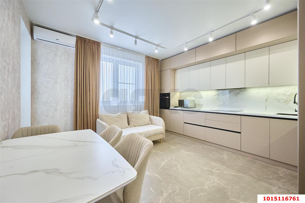 Фото №1: 3-комнатная квартира 100 м² - Краснодар, жилой комплекс На Стахановской, ул. Стахановская, 1/5