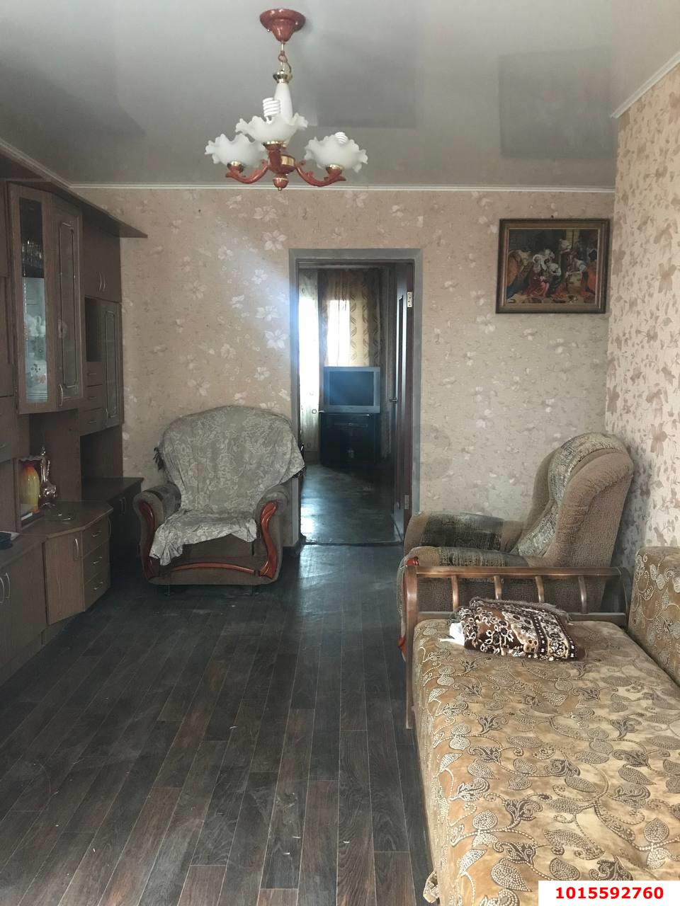 Фото №2: 3-комнатная квартира 58 м² - Краснодар, Прикубанский внутригородской округ, мкр. Завод Измерительных Приборов, ул. Московская, 66