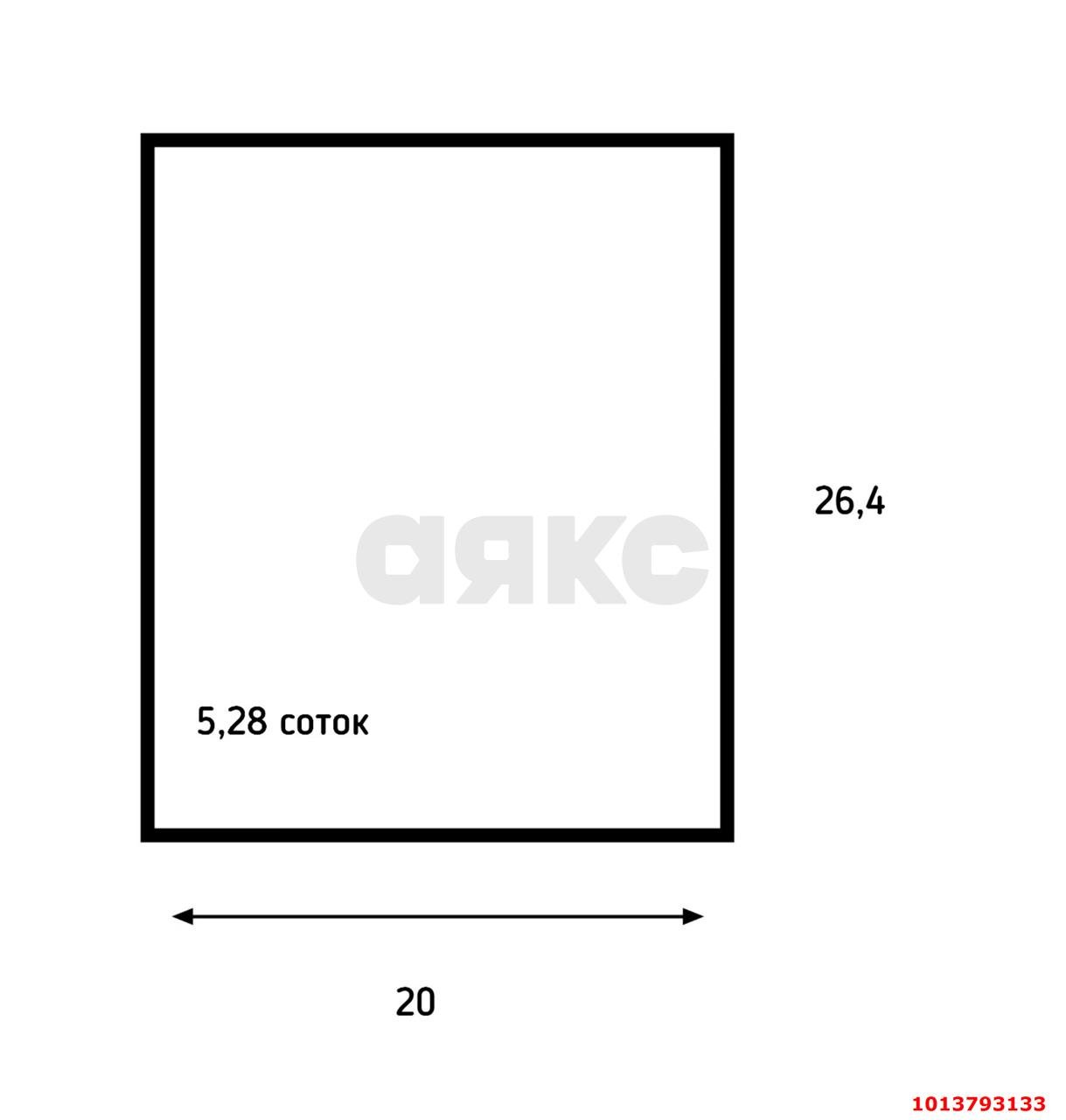 Фото №1: Земельный участок 5.28 сот. - Южная Кубань, мкр. Карасунский внутригородской округ, ул. Центральная, 645