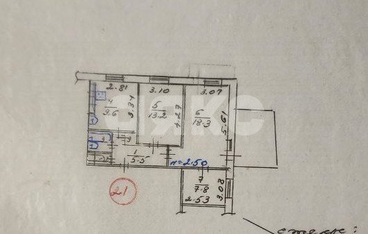 Фото №9: 3-комнатная квартира 64 м² - Мариуполь, Левобережный, мкр. Азовский, ул. Олимпийская, 79