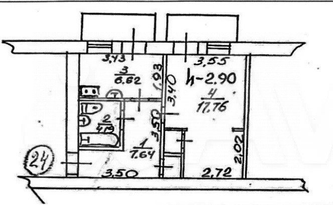 Фото №5: 1-комнатная квартира 39 м² - Мариуполь, р. Жовтневый, ул. Греческая, 34
