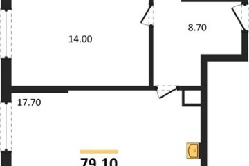 Фото №1: 2-комнатная квартира 79 м² - Краснодар, мкр. Прикубанский внутригородской округ, 
