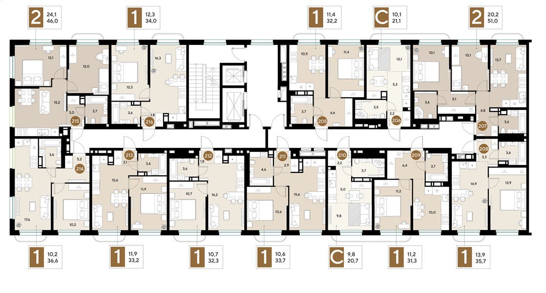 Фото №8: 1-комнатная квартира 32 м² - Краснодар, мкр. Прикубанский внутригородской округ