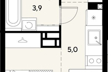 Фото №1: Студия 22 м² - Краснодар, мкр. Прикубанский внутригородской округ, 