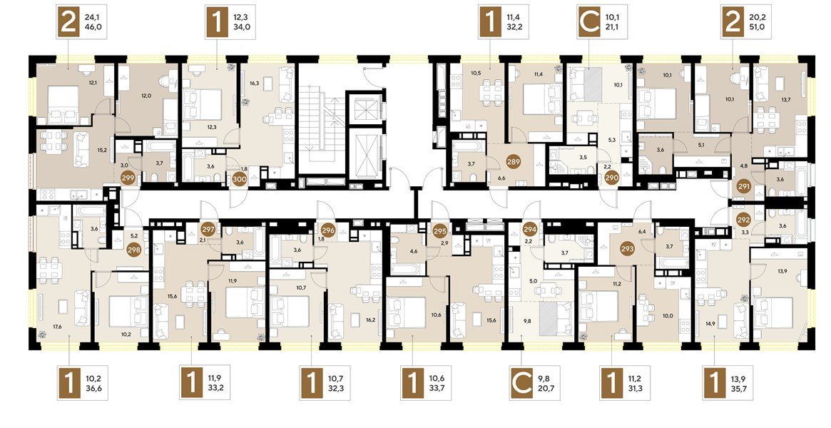 Фото №8: 1-комнатная квартира 33 м² - Краснодар, мкр. Прикубанский внутригородской округ
