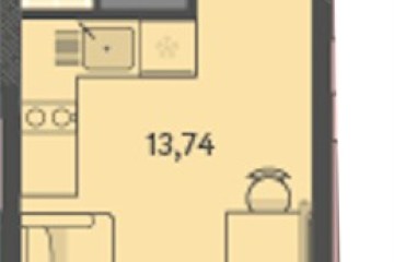 Фото №1: Студия 21 м² - Краснодар, мкр. ЖК Тёплые Края, ул. имени Леона Орбели, 9