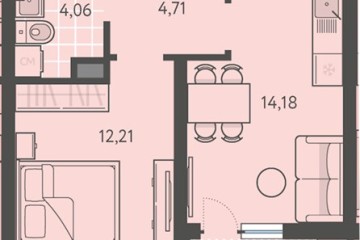 Фото №1: 1-комнатная квартира 37 м² - Краснодар, мкр. ЖК Тёплые Края, ул. имени Леона Орбели, 9