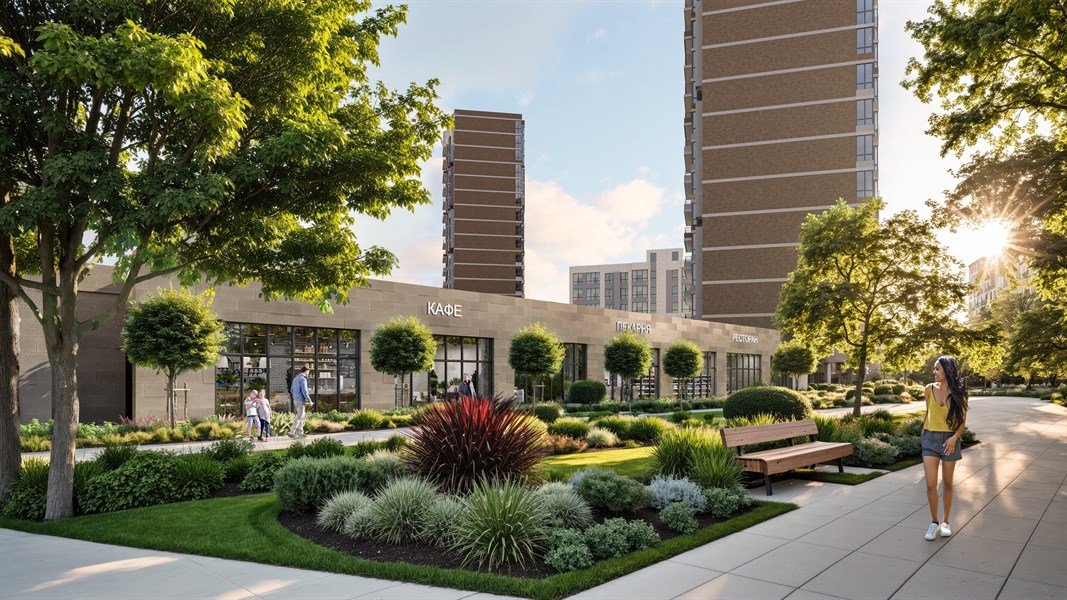 Фото №6: 2-комнатная квартира 67 м² - Краснодар, Прикубанский внутригородской округ, мкр. ЖК Тёплые Края, ул. имени Леона Орбели, 9