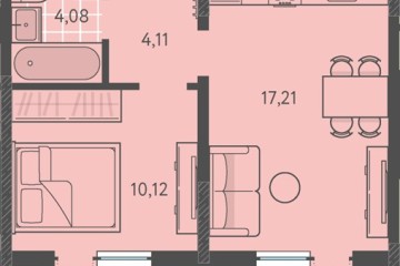 Фото №1: 1-комнатная квартира 39 м² - Краснодар, мкр. ЖК Тёплые Края, 