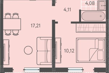Фото №1: 1-комнатная квартира 39 м² - Краснодар, мкр. ЖК Тёплые Края, 