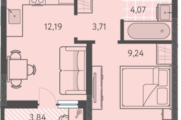 Фото №1: 1-комнатная квартира 31 м² - Краснодар, мкр. ЖК Тёплые Края, 