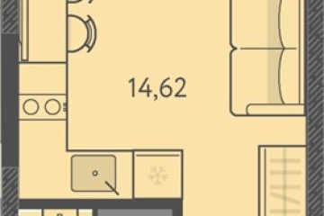 Фото №1: Студия 20 м² - Краснодар, мкр. ЖК Тёплые Края, 