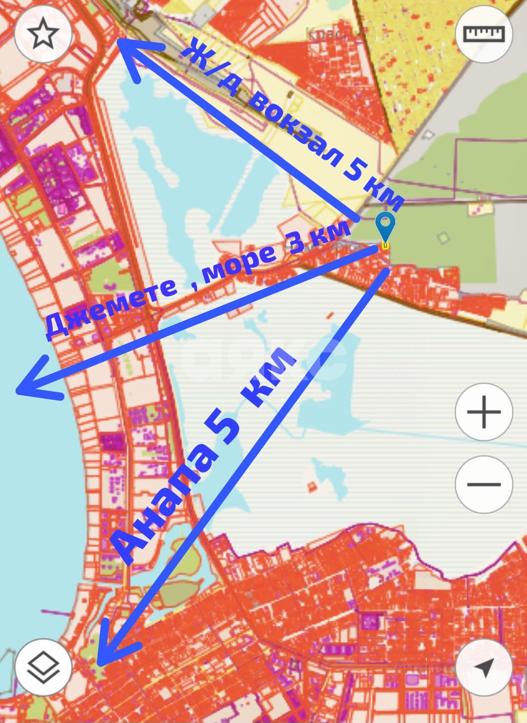 Фото №13: Земельный участок под ИЖС 6 сот. - Чембурка