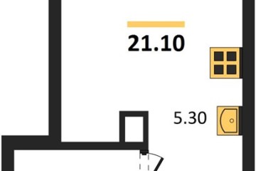 Фото №1: Студия 21 м² - Краснодар, мкр. Прикубанский внутригородской округ, 