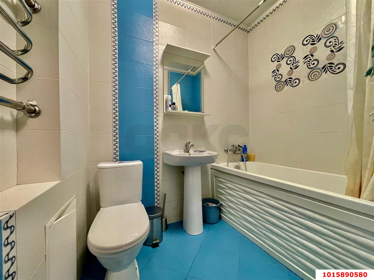 Фото №6: 1-комнатная квартира 44 м² - Краснодар, Прикубанский внутригородской округ, мкр. Панорама