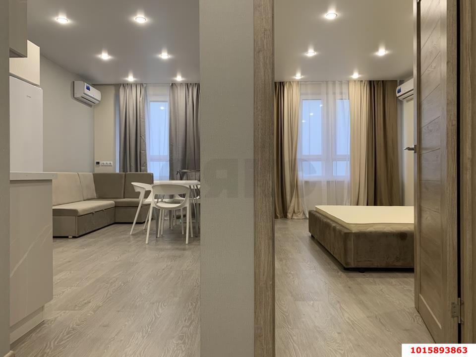 Фото №3: 1-комнатная квартира 36 м² - Краснодар, Прикубанский внутригородской округ, мкр. жилой комплекс Новелла, ул. Питерская, 40к3