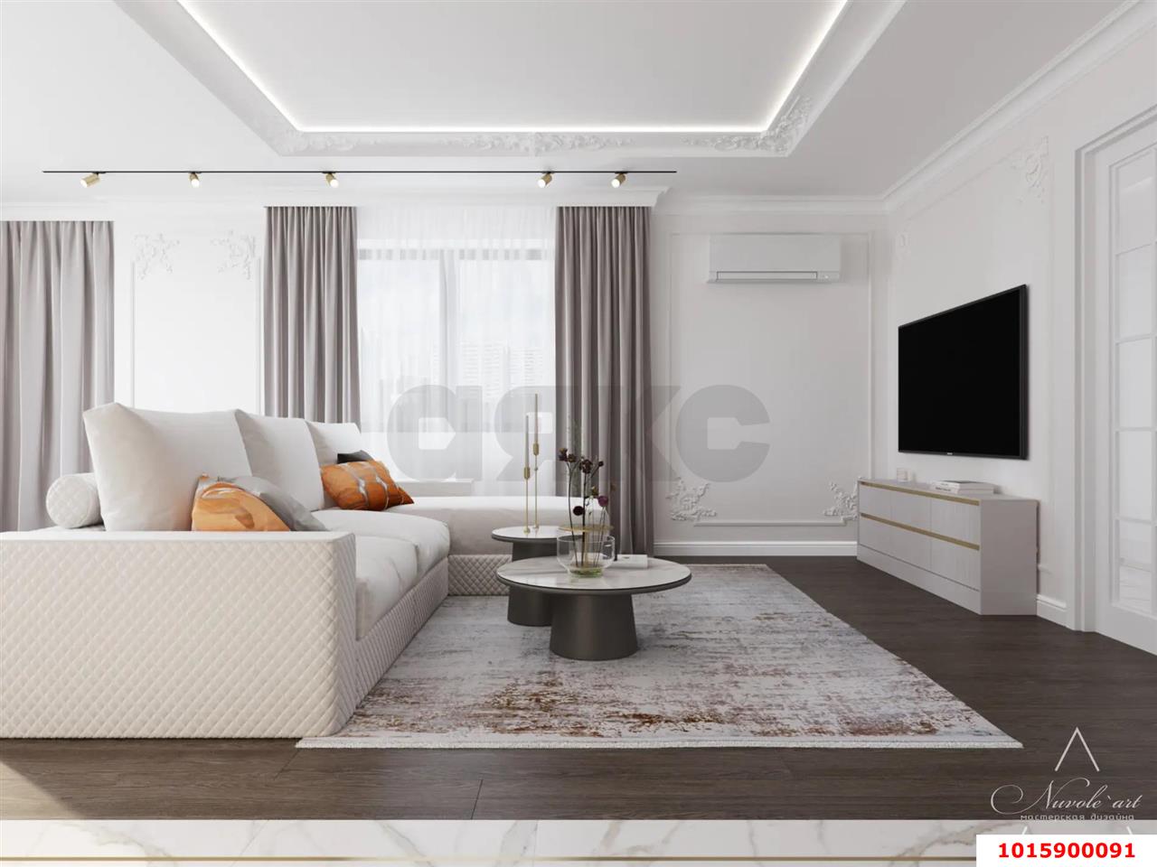 Фото №3: 3-комнатная квартира 116 м² - Краснодар, Западный внутригородской округ, ЖК Тургенев, Фестивальный, мкр. жилой комплекс Тургенев, ул. Дальняя, 8к2