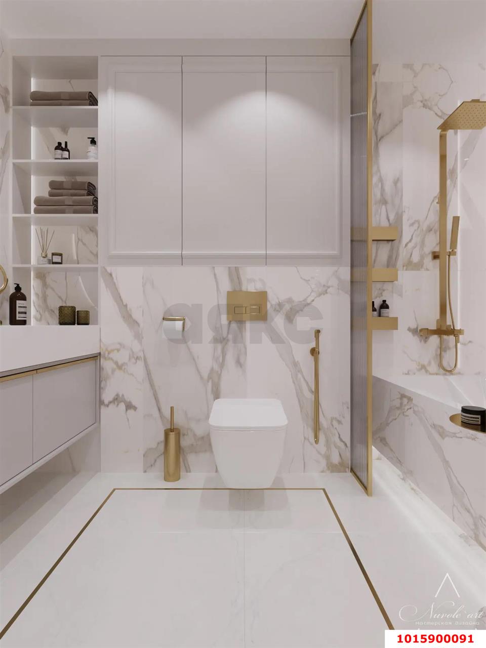 Фото №8: 3-комнатная квартира 116 м² - Краснодар, Западный внутригородской округ, ЖК Тургенев, Фестивальный, мкр. жилой комплекс Тургенев, ул. Дальняя, 8к2