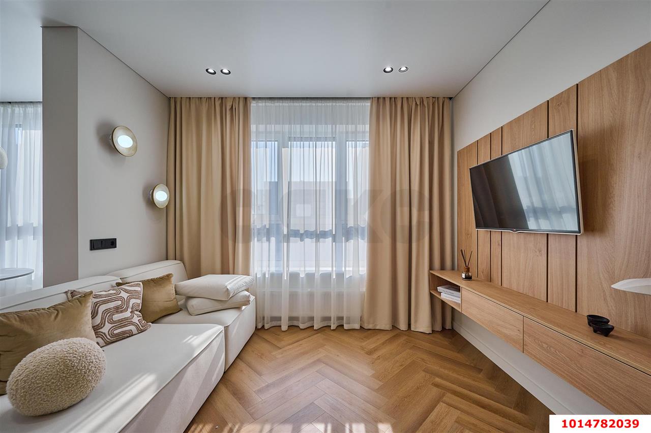 Фото №9: 1-комнатная квартира 38 м² - Краснодар, жилой комплекс Архитектор, ул. Наставников, 14