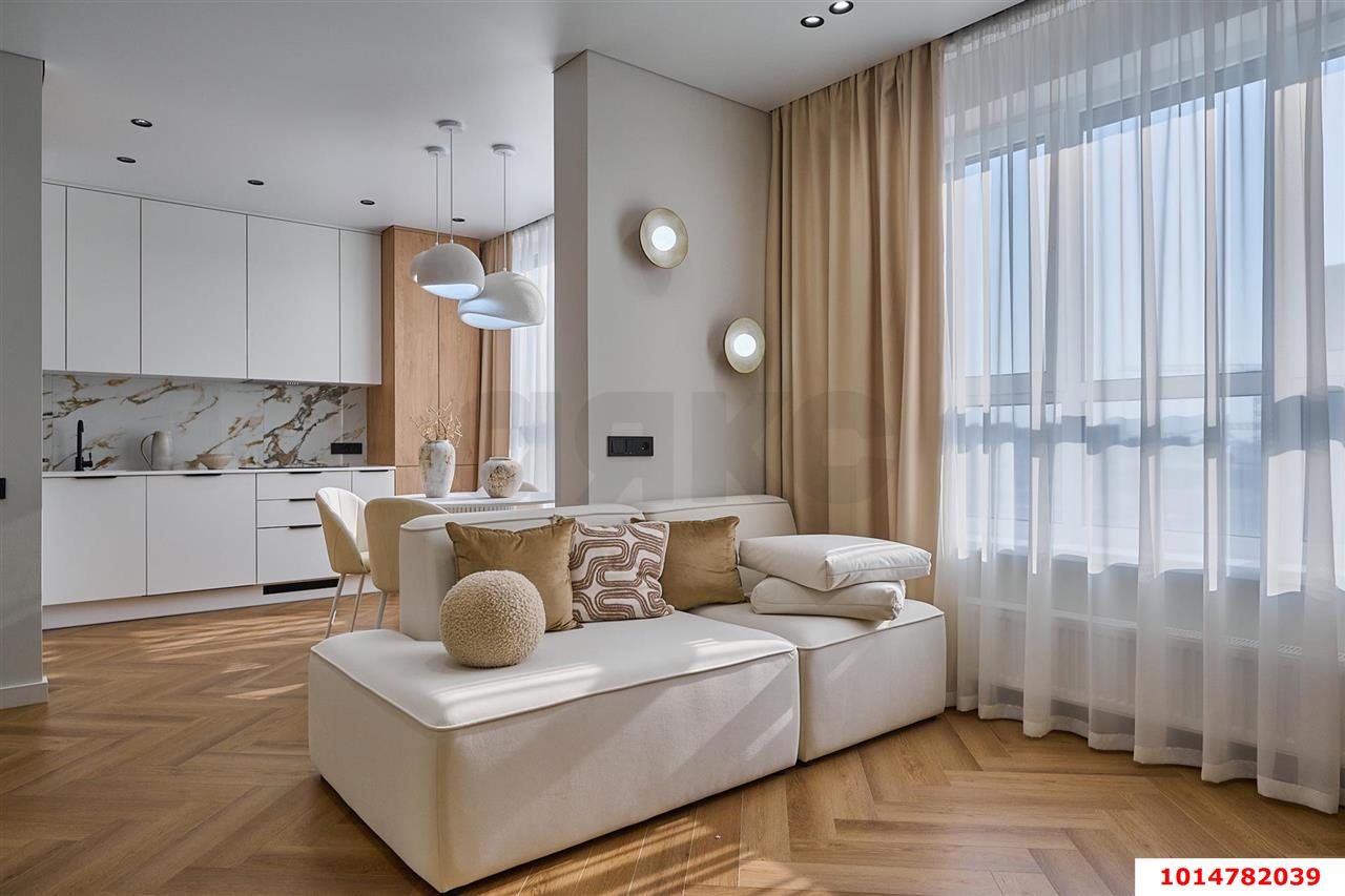 Фото №10: 1-комнатная квартира 38 м² - Краснодар, жилой комплекс Архитектор, ул. Наставников, 14