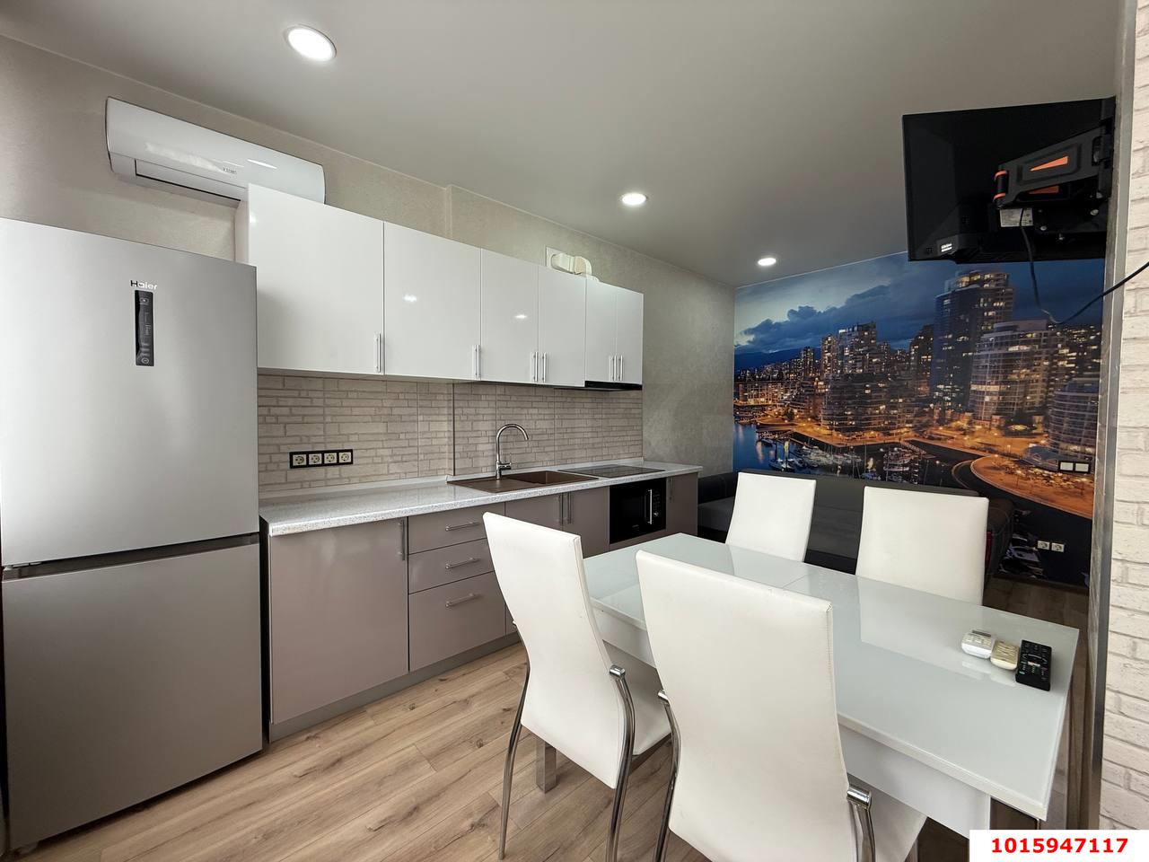 Фото №4: 1-комнатная квартира 51 м² - Краснодар, Прикубанский внутригородской округ, Солнечный, мкр. Фестивальный, ул. Ивана Кияшко, 4