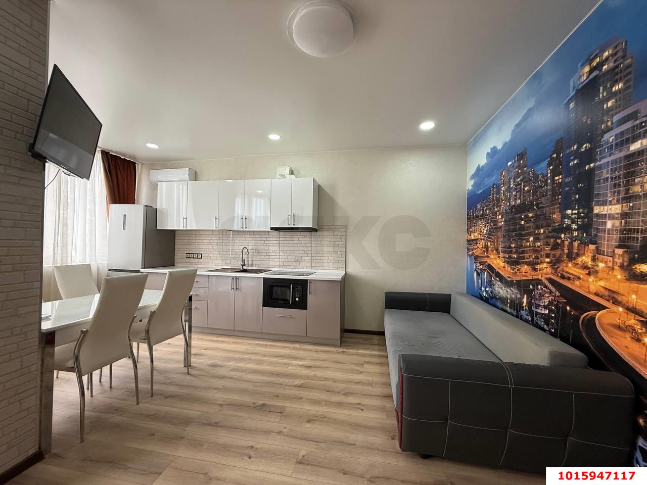 Фото №1: 1-комнатная квартира 51 м² - Краснодар, Прикубанский внутригородской округ, Солнечный, мкр. Фестивальный, ул. Ивана Кияшко, 4