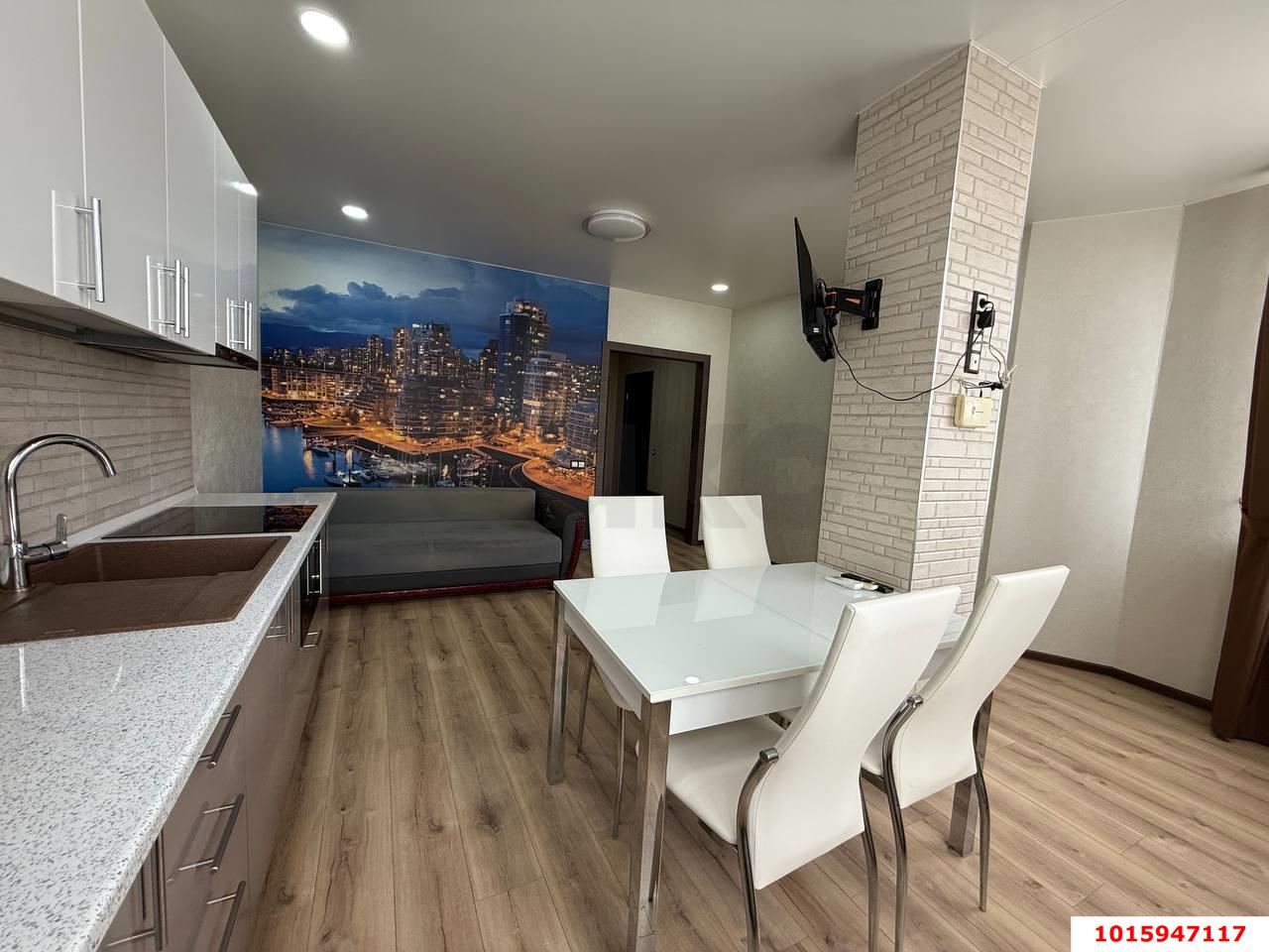 Фото №5: 1-комнатная квартира 51 м² - Краснодар, Прикубанский внутригородской округ, Солнечный, мкр. Фестивальный, ул. Ивана Кияшко, 4