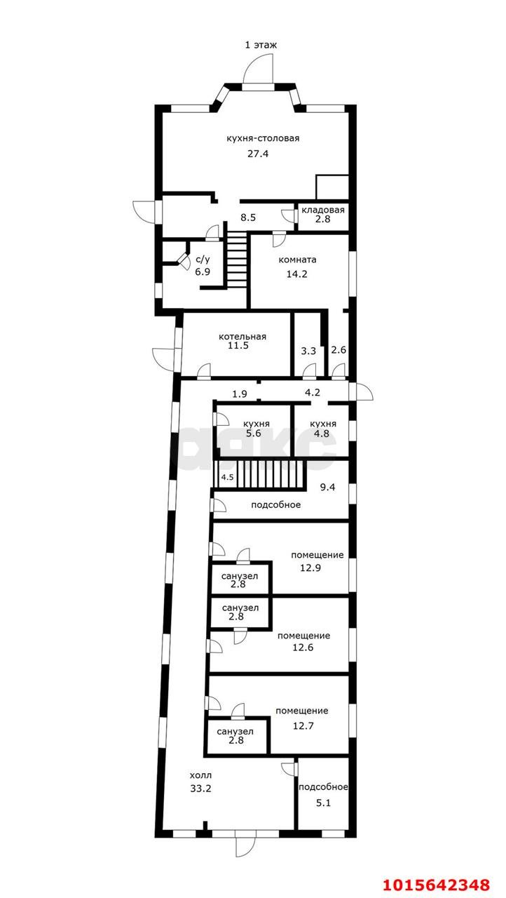 Фото №16: Дом 184 м² + 5.93 сот. - Краснодар, Прикубанский внутригородской округ, мкр. Славянский, ул. имени Баумана, 8